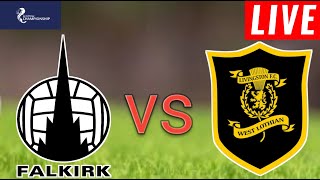 Falkirk vs Livingston Live Score Scotish Championship 2024 l Full Match [upl. by Anippesuig280]