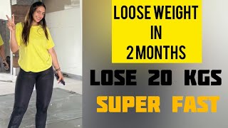 20 Kg Super Fast Weightloss Diet Plan By Nisha Arora  Simple amp Easy Home Based Diet [upl. by Converse863]