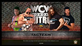 WWE 2K24 The Steiner Brothers vs Scott Hall amp Kevin Nashc [upl. by O'Carroll481]