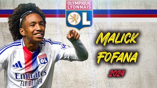 Malick Fofana  Goals and Highlights Lyon 2024  HD [upl. by Nomelc150]