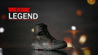 Wolverine Legend Work Boot  Waterproof Work Boot with DuraShocks [upl. by Suilenrac]