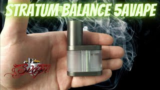 STRATUM BALANCE by 5AVAPE recensione italiano [upl. by Arit784]