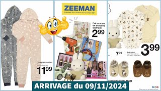 📢 ZEEMAN Arrivages 💙 9 NOVEMBRE 2024 🌟 CATALOGUE 💯 bonplan promotion zeeman arrivage haul [upl. by Tyoh]