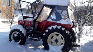 Zetor 7245 Cold Start [upl. by Windsor]