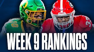 CFB Week 9 Power Rankings CFB Week 9 Picks amp CFB Week 9 Heisman Standings [upl. by Daniella439]