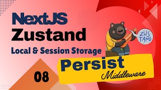 Zustand Persist Middleware LocalStorage and Session Storage in Nextjs 14  EzyCode [upl. by Acsot]