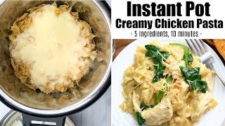 Instant Pot Chicken Pasta [upl. by Yvette311]