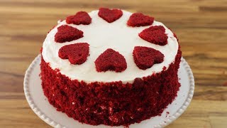 Red Velvet Cake Recipe  How to Make Red Velvet Cake [upl. by Zurek]