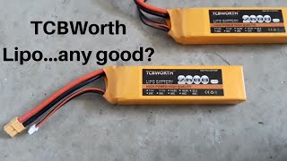 TCBWORTH Lipo batteries Any good [upl. by Orion]