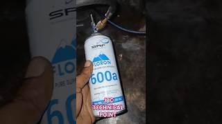 Refrigerator R600 gas chargingrefrigeratorrepair ytshortsindia shorts shortvideo fridgerepair [upl. by Remmos]