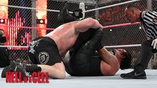 The Undertaker vs Brock Lesnar  Hell in a Cell Match WWE Hell in a Cell 2015 [upl. by Kinch]