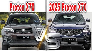 2025 Proton X70 vs 2024 Proton X70 [upl. by Trebliw]