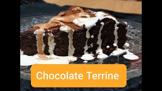 Chocolate Terrine RecipeChristmas SpecialDark Chocolate Terrine Recipe [upl. by Ahseem]