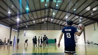 LA BANCA VS UABC B 1ER SET LVC 28092024 [upl. by Ashton]