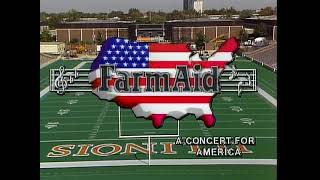 Farm Aid 1985 List of Performers and TimeLapse of Stage at Memorial Stadium [upl. by Ordnasela705]