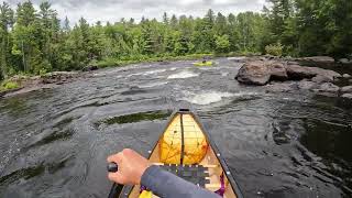 Lower Madawaska Upper Racquette Rapid [upl. by Eanahs]