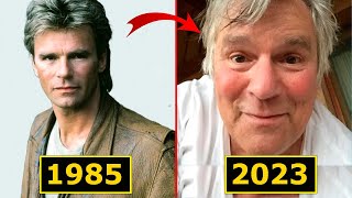 MacGyver Cast  Then And Now 2023  How They Changed [upl. by Annaitat]