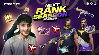 NEXT RANK SEASON REWARDS 🇮🇳 Garena Free Fire [upl. by Lyell]