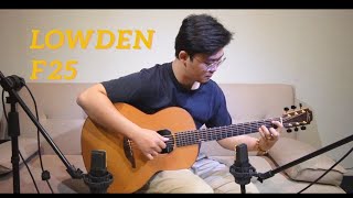 Lowden f25 demo  How deep is your love cover [upl. by Floridia]