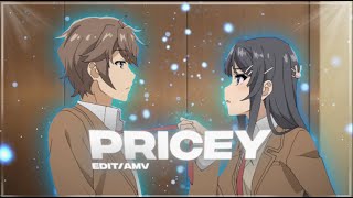 bunny girl senpai l Pricey AMVEdit [upl. by Irrabaj]