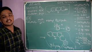 7 Structure Elucidation of Reserpine through Reserpic Acid  Part B  Chemistry of Alkaloids [upl. by Jenica376]