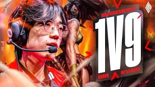 THE BIGGEST 1V9 PERFORMANCE IN A LONG TIME  100T VS NRG BO5  CAEDREL [upl. by Airetnuhs]