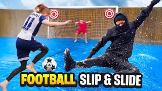 ULTIMATE SLIP AND SLIDE FOOTBALL BATTLE [upl. by Ramirolg]