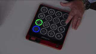 FlashPad Infinite Touchscreen Electronic Game w Lights on QVC [upl. by Harimas]