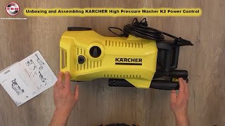 Unboxing and Assembling Karcher K2 Power Control High Pressure Washer  Bob The Tool Man [upl. by Lussier817]