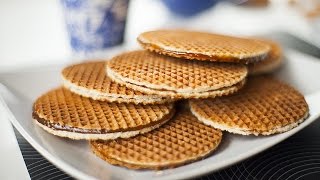 Stroopwafels waffles holandeses [upl. by Latsirk]