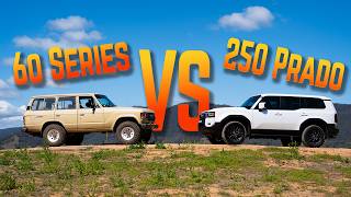 New 250 PRADO Australia Vs 60 Series  OFFROAD TEST [upl. by Cavallaro]