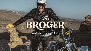 Broger  Motorcycle Leather Jacket Campaign [upl. by Sylera]