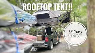 Smittybilt Rooftop Tent Gen2 Overlander XL Install [upl. by Llertak332]