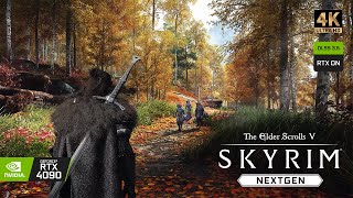 Skyrim NG 2023  Remastered Ultra Graphics  A NEXTGEN Modlist 4K60 [upl. by Ithaman372]