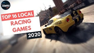 TOP 16 Splitscreen Racing Games in 2020  PC Local Multiplayer [upl. by Mahla]