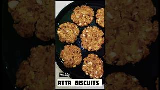 Healthy aata biscuits recipe  Sugar free biscuits  Gud biscuits youtubeshorts shorts ytshorts [upl. by Shabbir42]