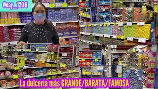 🍭Dulcería más GRANDE BARATA y FAMOSA CDMX  Aquí surten tiendasdulcerías  Venta desde UNA pieza [upl. by Zoellick]