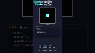 📐✨ Center a Div Perfectly Using Flexbox amp Grid 💻🎯shorts html5css3 flexcss gridlayouts coding [upl. by Rasaec]