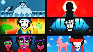 ВСЕ КОНЦОВКИ БОНУСЫ ИГРЫ INCREDIBOX V1V6 [upl. by Landsman488]