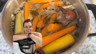 Heute machen wir mit dem bosch cookit eine Rindsuppe [upl. by Costello]