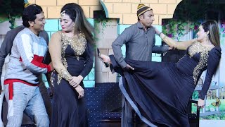 RASHID KAMAL  TASLEEM ABBAS  SONIYA SETHI  FALAK SHER  NEW BEST COMEDY PUNJABI STAGE DRAMA 2024 [upl. by Tyrone]