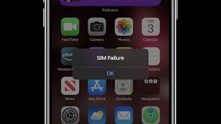 iPhone Sim Failure  No Sim Card  No Service error on iPhone 14 15 Pro Max Fixed [upl. by Turnbull849]