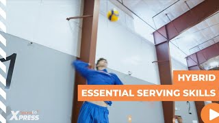 MASTER THE HYBRID SERVE LIKE A VOLLEYBALL PRO [upl. by Nibot]