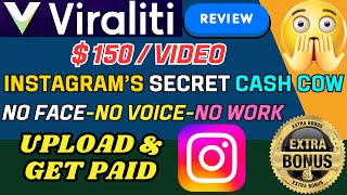 VIRALITI Review  Instagram Side Hustle  Passive Income With Instagram Reels  Make Money Online [upl. by Ramas]