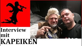 KAPEIKEN Interview im Kulttempel Oberhausen vom 10 Oktober 2024 by Nightshade TV [upl. by Anairda]