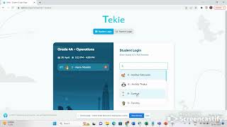 How to use Tekie Teacher and student login [upl. by Edijabab373]