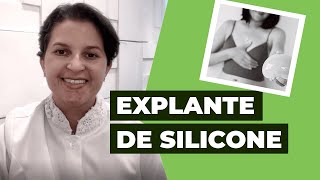 Explante de Silicone o que é como funciona e Pósoperatório Guia Completo [upl. by Eeluj]