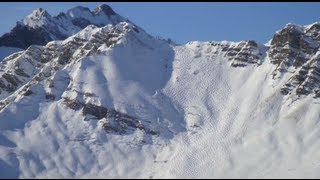 Skiing the Swiss Wall  Avoriaz [upl. by Leahcar]