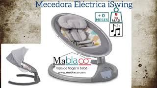 Mecedora Eléctrica Columpio Bebé iSwing  mablacocom [upl. by Acinoryt]