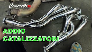 Ho tolto i catalizzatori alla mia auto ora ha un suono mostruoso  BMW E46 exhaust pops amp bang [upl. by Katerine]